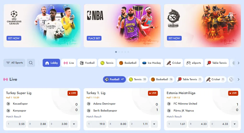 goldenmister casino sports
